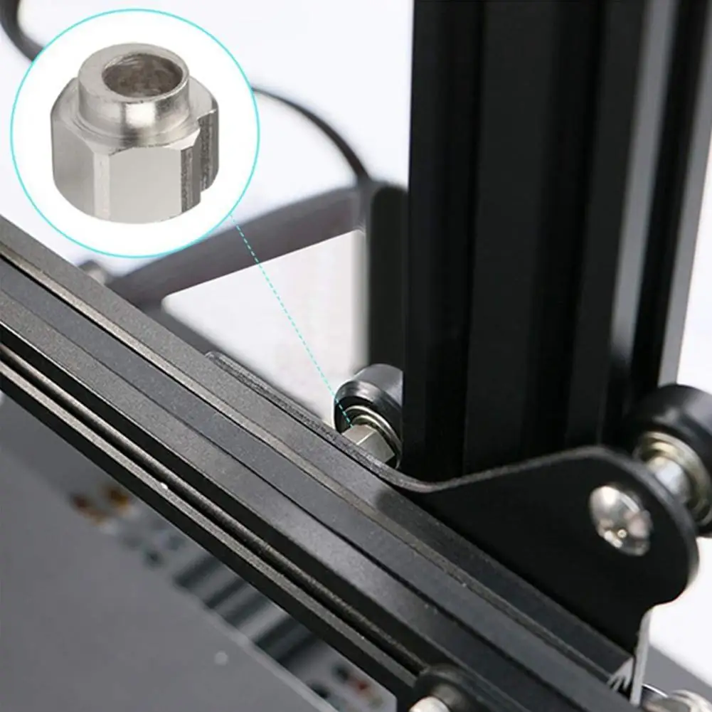 1 шт. гайка для 3d печати Никелированная Шестигранная Эксцентриковая колонка из