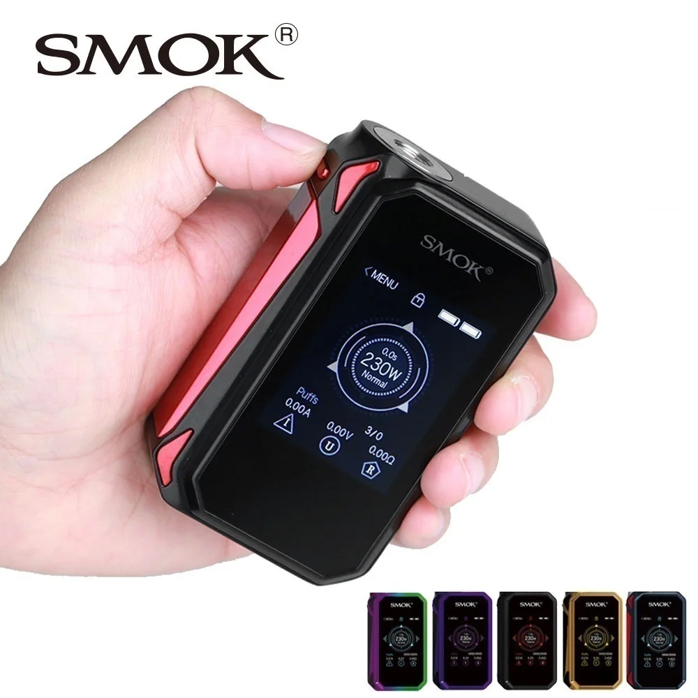 230 Вт SMOK G-PRIV 2 TC коробка мод с красочным сенсорным экраном мощность от 18650 батареи G Priv 2 Vape мод Vs люкс мод/drag 2