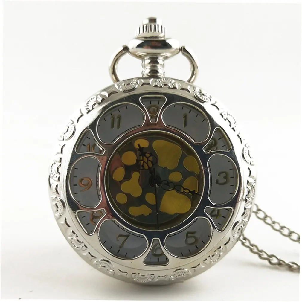 Часы наручные в античном стиле винтажные прозрачные карманные ретро часы