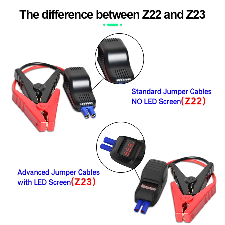 E ACE автомобильное пусковое устройство Зарядное 800 а 12 в аварийное портативное