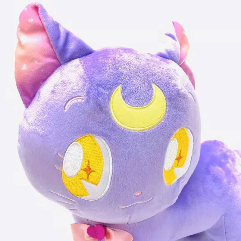 Милая плюшевая игрушка луна кошка 35 см милая мягкая игрушка-плюш в стиле аниме