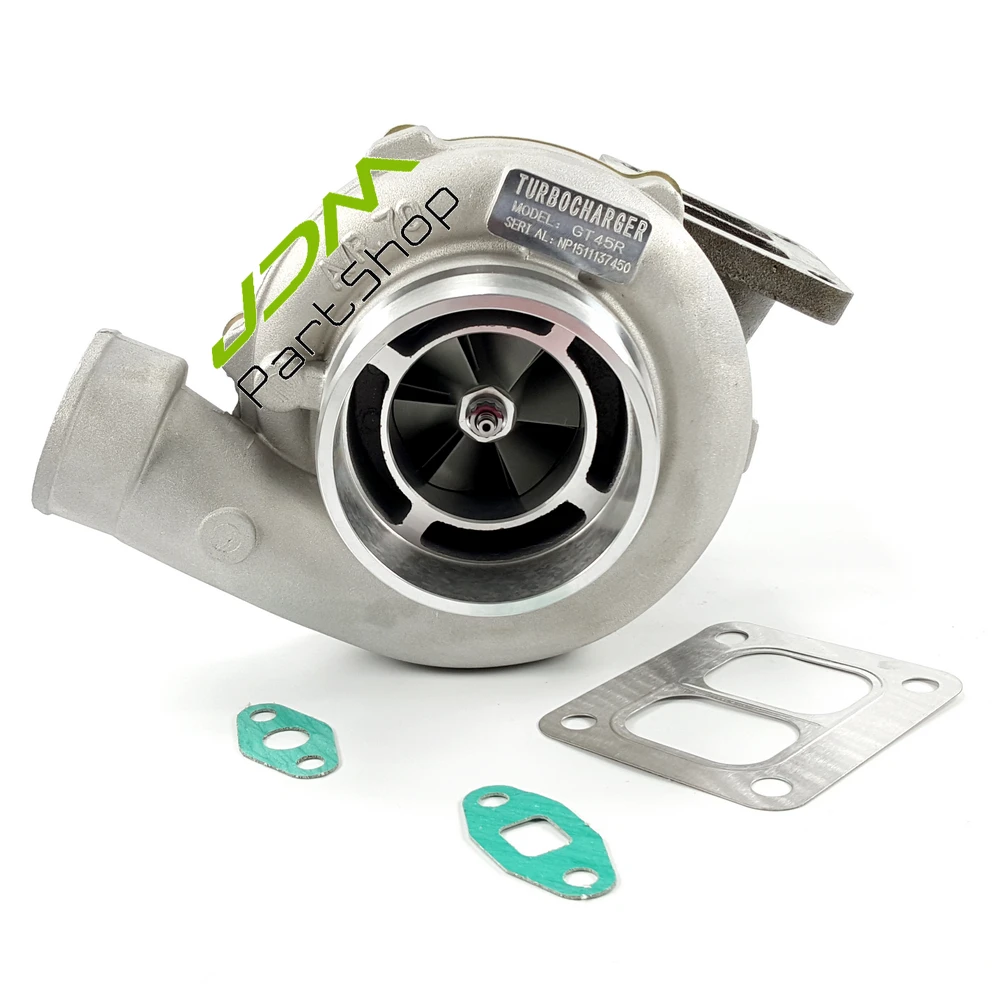 GT45 AR 70 AR1.00 T4 фланцевый Турбокомпрессор для Тойота Супра Лексус SC300 GS300 IS300 2JZ