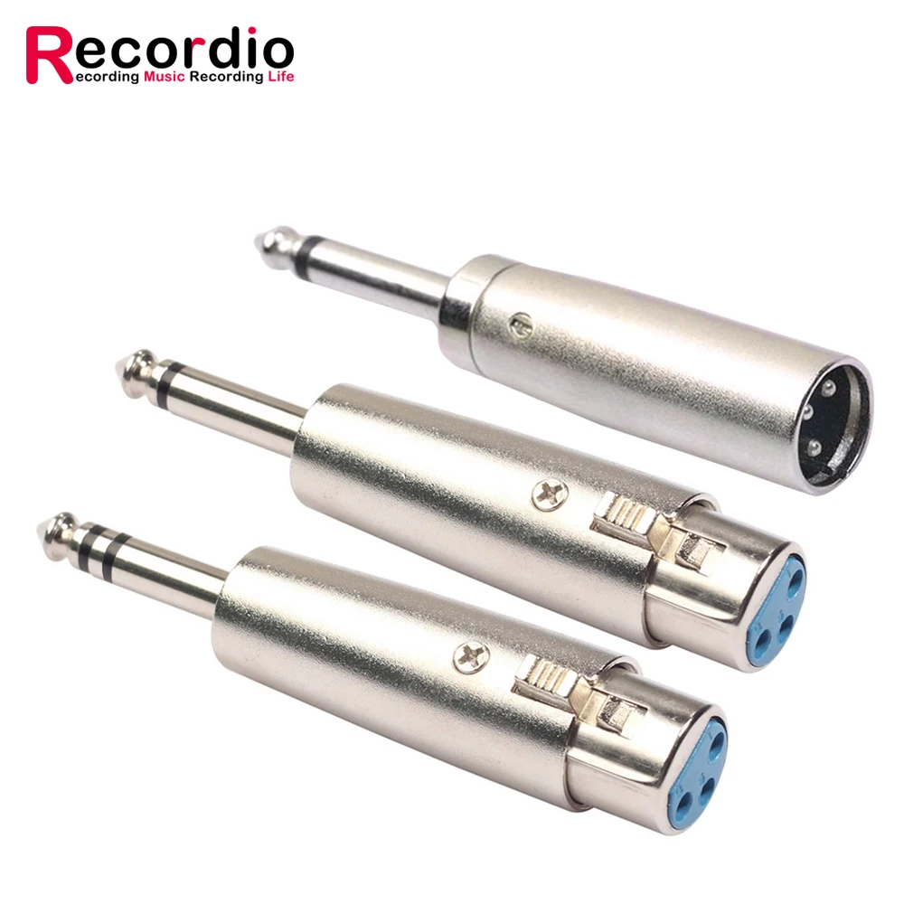 

GAZ-MC15 6,35 мм стерео штекер-карта 3-жильный разъем аудио адаптер