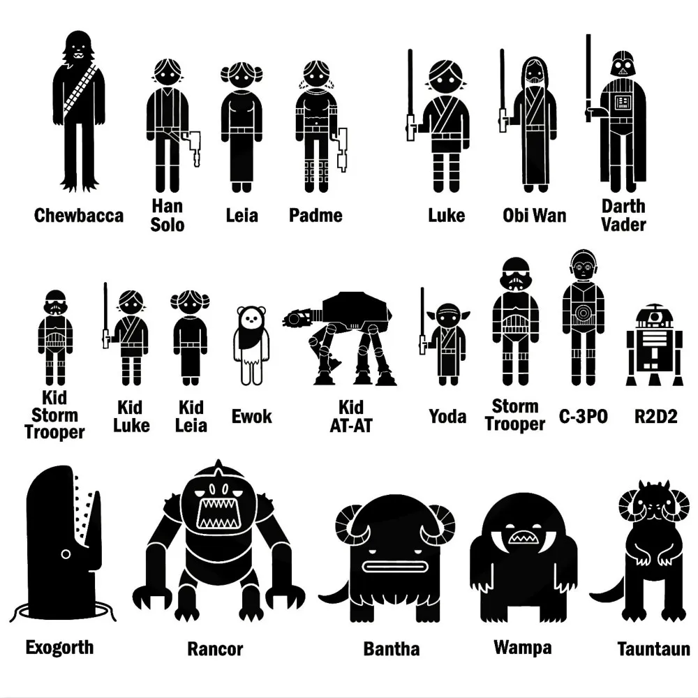 Автомобильная наклейка мультфильм большая семья Виниловая для папы Мама Дети