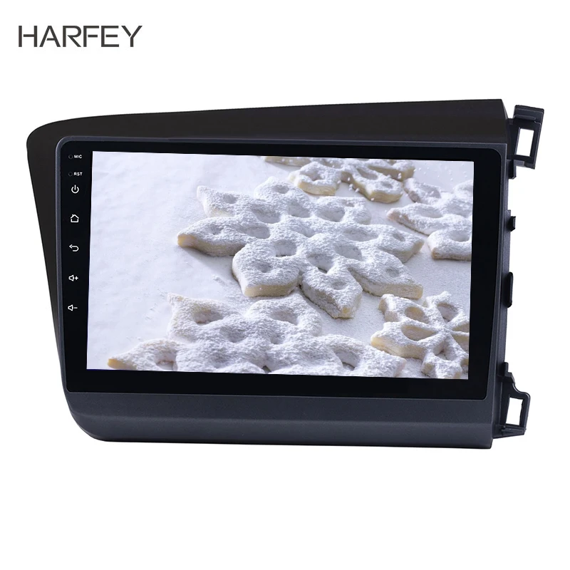 Автомобильный мультимедийный плеер Harfey 2din Android 8 1 Bluetooth GPS навигация для HONDA CIVIC 2012