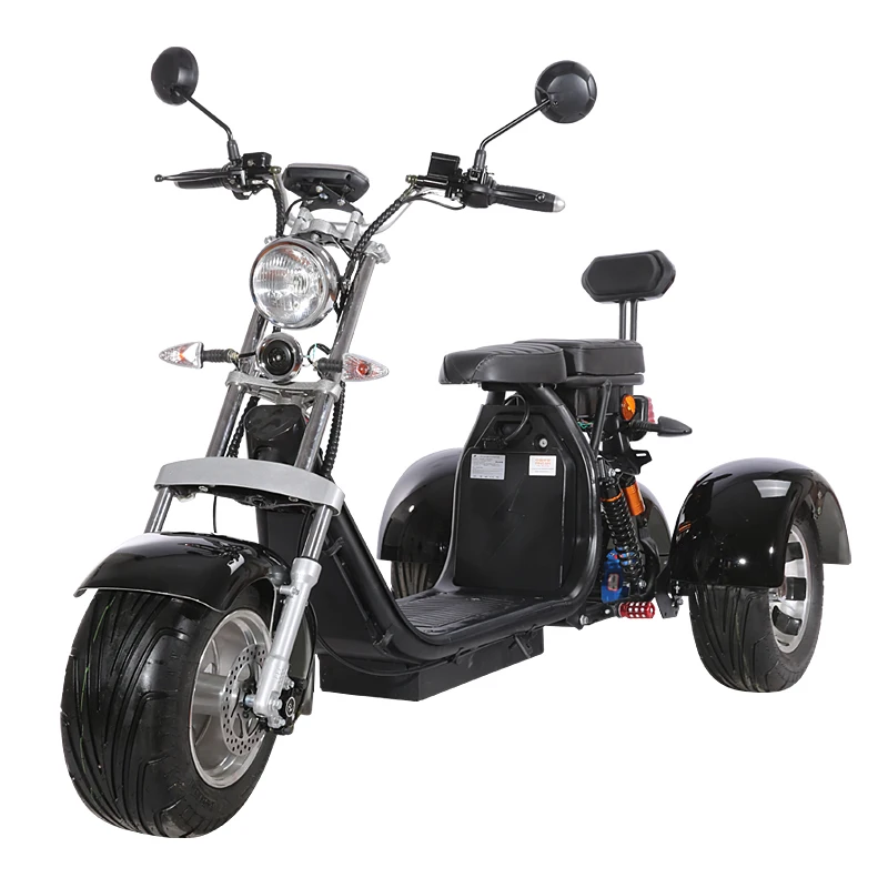 Emak/COC/EEC Electric Motorcycle Modern Design 3 Wheel Scooter 2000W Citycoco For Adult EEC Standard Electro Tricycle |