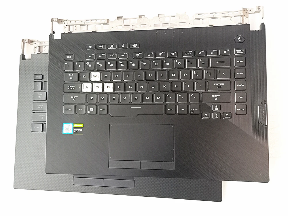 売却 ラップトップの米国モノクロ/カラフルなバックライトキーボードシェルasus Rogストリックス3プラスG531 G531 G531GT GL531 S5D S5DU
