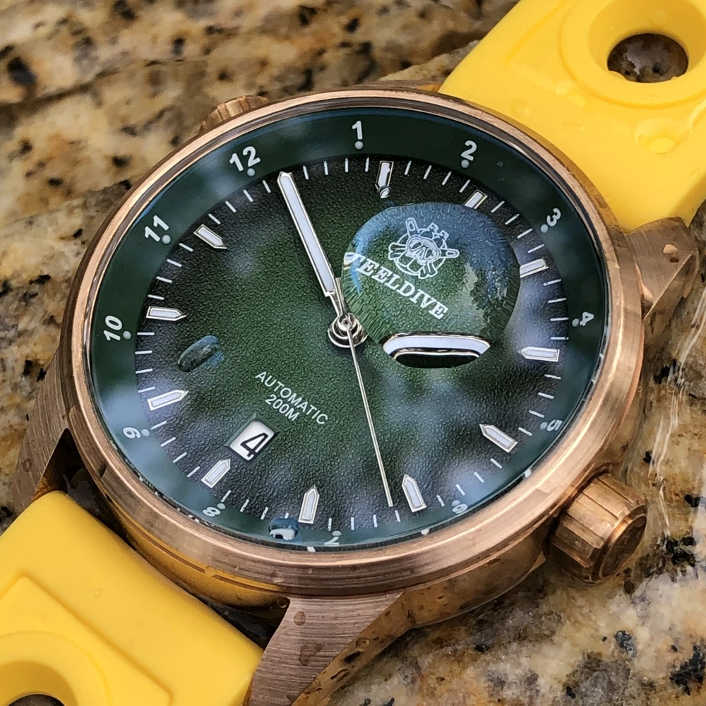 STEELDIVE 1949S G Япония NH35 автоматические механические часы мужские для дайвинга 200 м