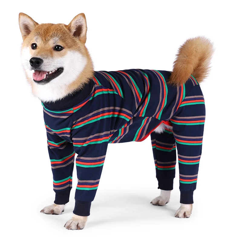 

1Pcs New Product Full Surround High Elastic Four-Legged Dog Pajamas Home Physiological Anti-Licking Anti-Mosquito Clothes