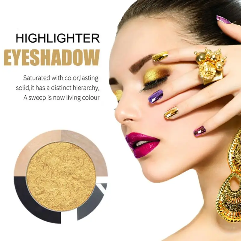 PHOERA 12 цветов Перламутровые монохромные тени для век Мини Мерцающие блестки