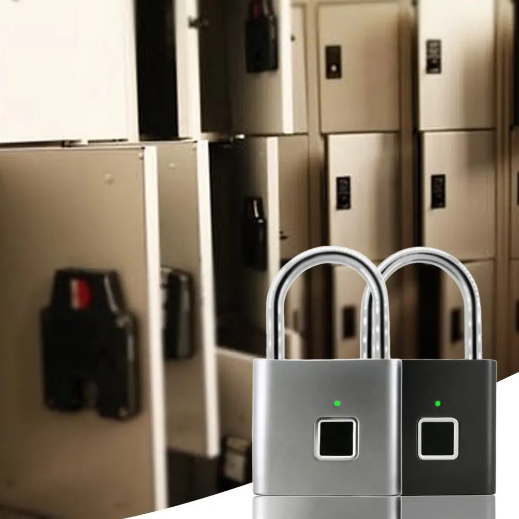 Сканер отпечатков пальцев замок для шкафа маленький общежития сумка чистый