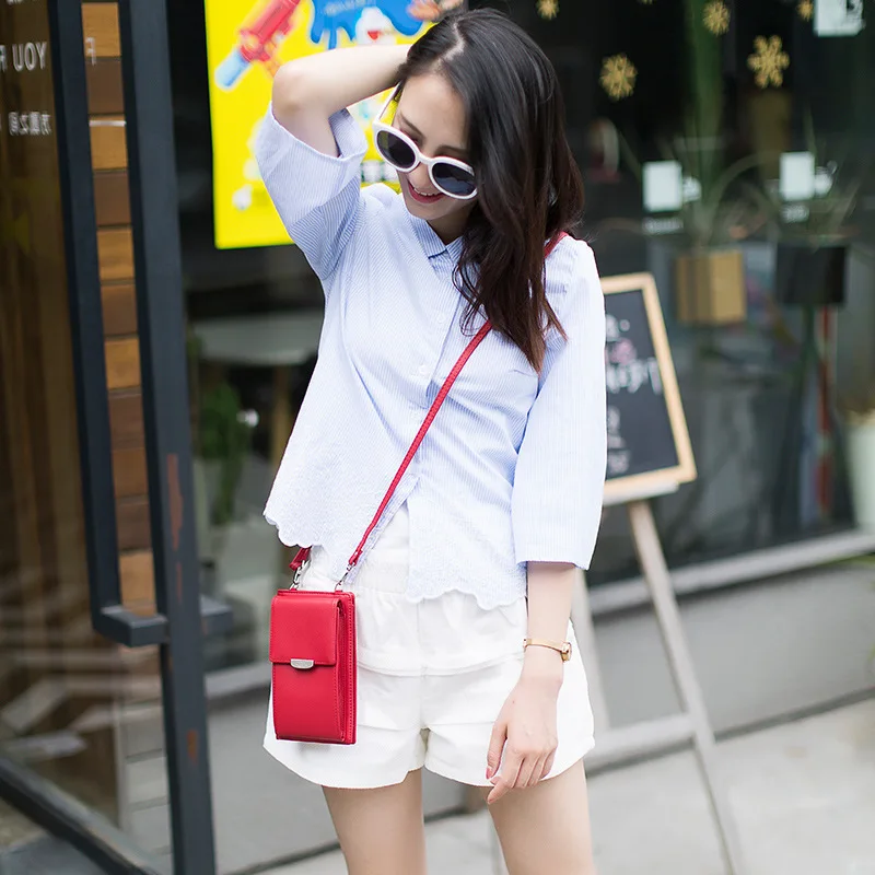 

2021 Ladies Wallet Famous Brand Mobile Phone Bag Credit Card Holder Handbag Retro Wallet Clutch Bag Messenger Shoulder Bag