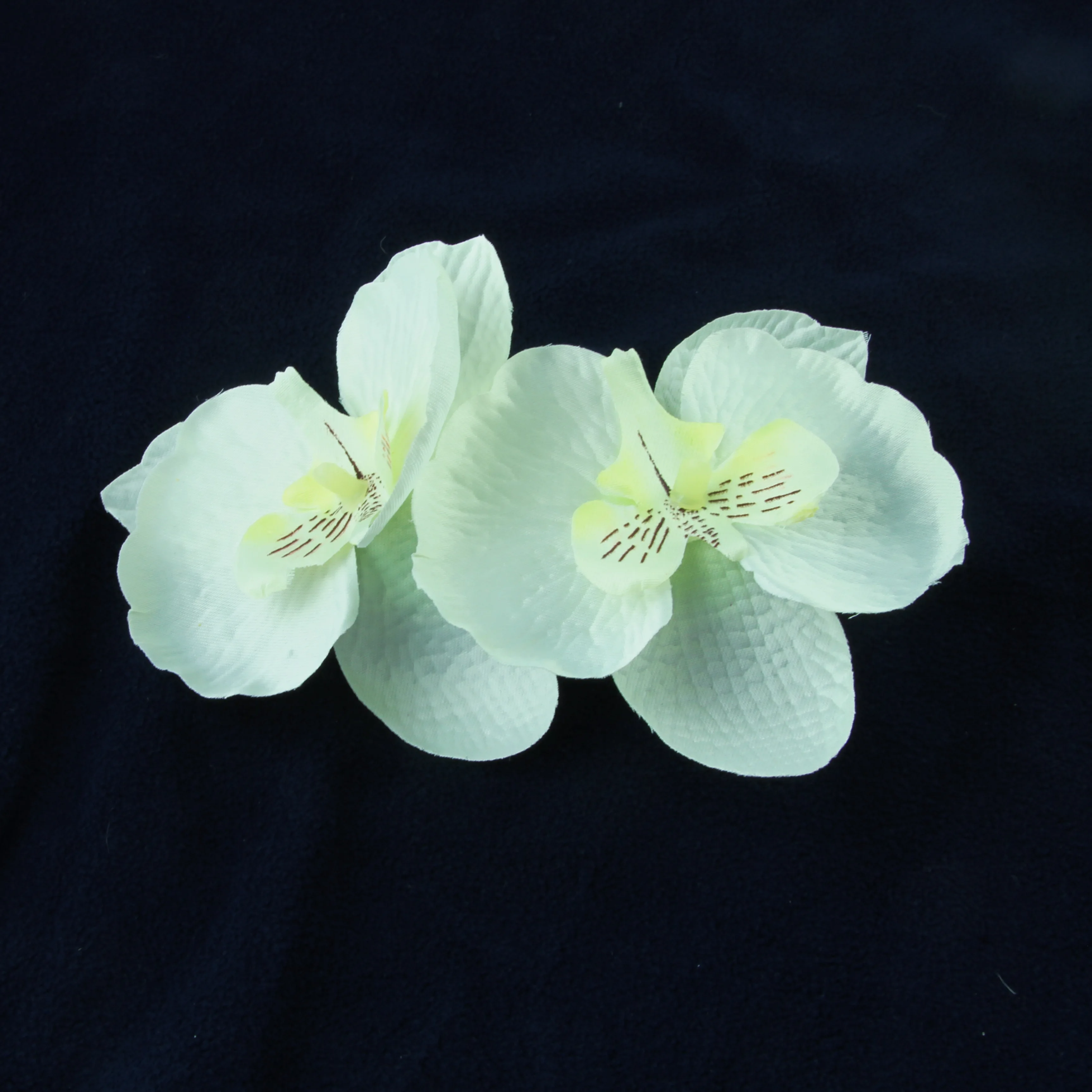 Бесплатная доставка двойной орхидея кольцо-цветок для салфетки Свадебные