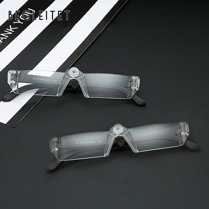 BEGLEITET 2019 Gafas de lectura New Women Men Business Eyewear Fashion Frameless Folding Reading Glasses gözlükочки для чтения |