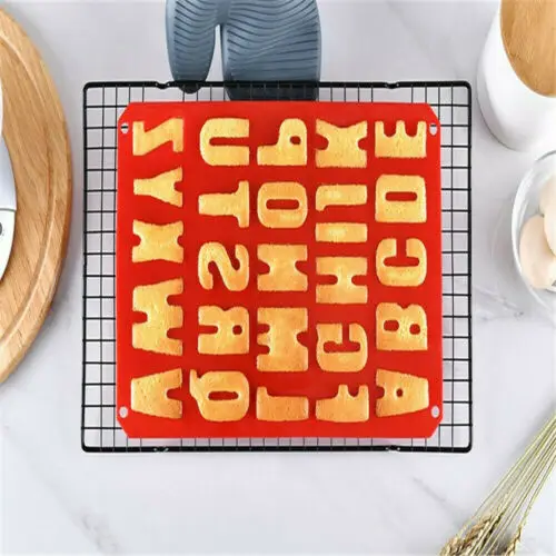 Вкусные торты шоколадные буквы силиконовые формы помадка, кондитерские изделия торт Алфавит Форма в виде букв выпечки Кухня изготовление инструмент Декор DIY подарок