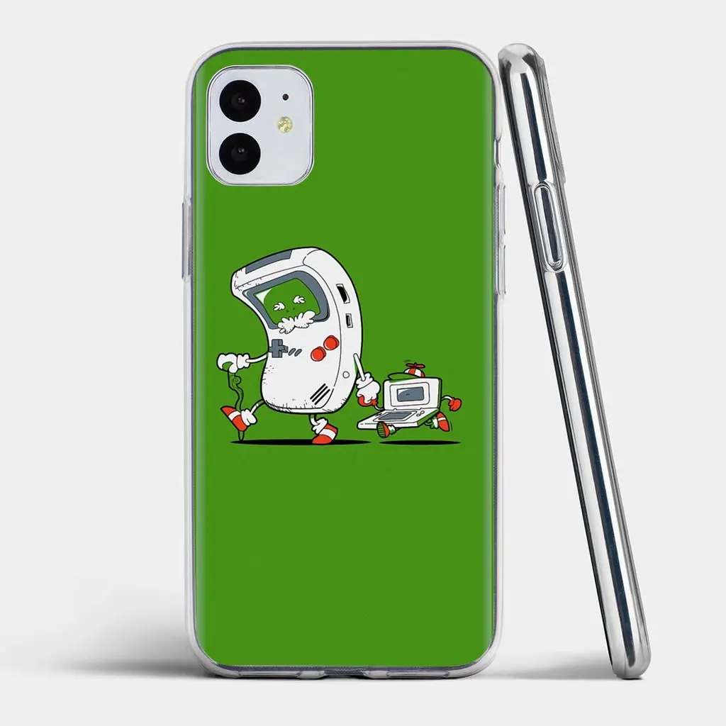 Мягкий кожаный чехол для Xiaomi Mi A1 A2 A3 5X 6X 8 9 9t Lite SE Pro Max Mix 1 2 3 2S мультяшный игровой