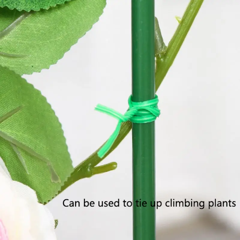 20 Вт 30 50/100 м завод зажим для проволоки с резак сад покрытием обучение твист