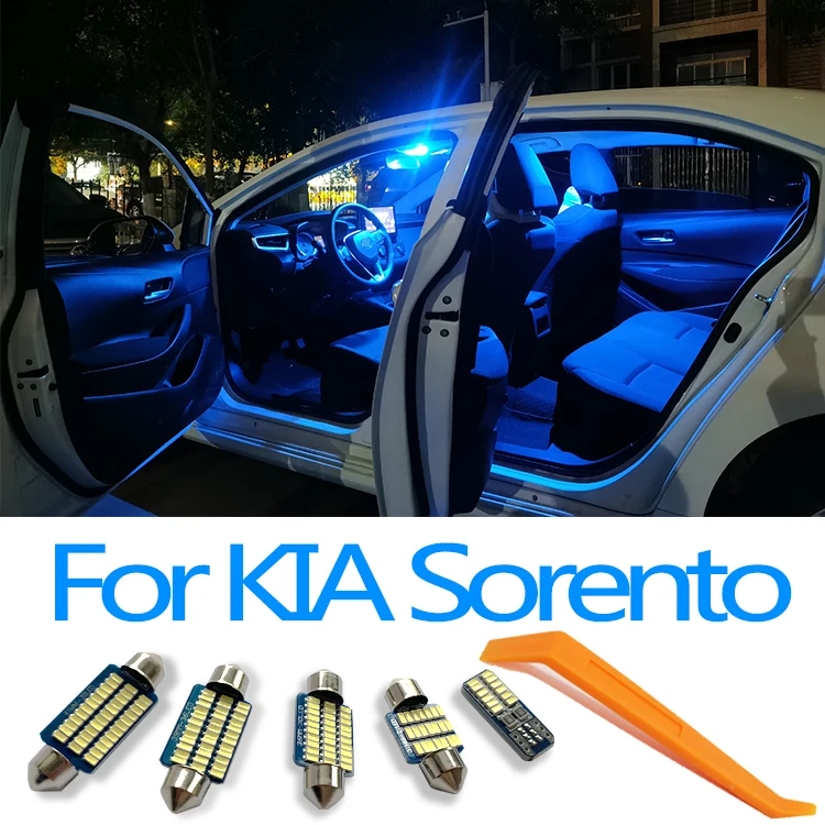 ZTCJL Canbus для KIA Sorento JC XM хм 2002-2020 автомобиля светодиодный внутренний купол багажник
