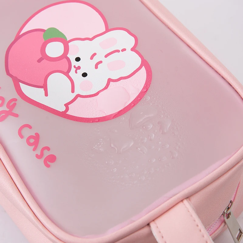 Новинка женская прозрачная Водонепроницаемая вместительная сумка для макияжа