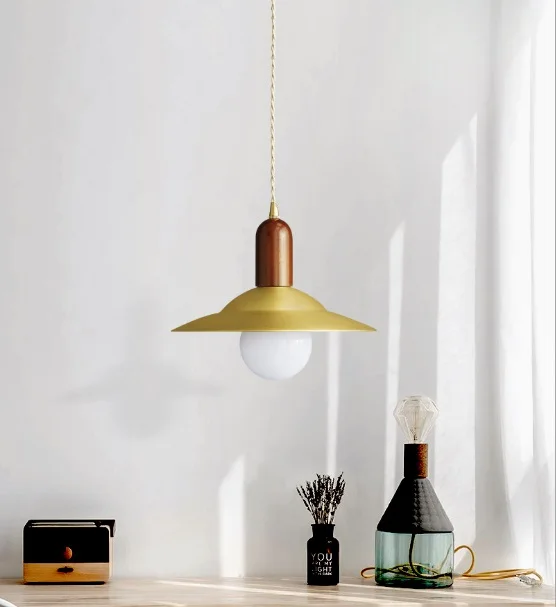 Светодиодный светильник в скандинавском стиле латунный медный промышленный