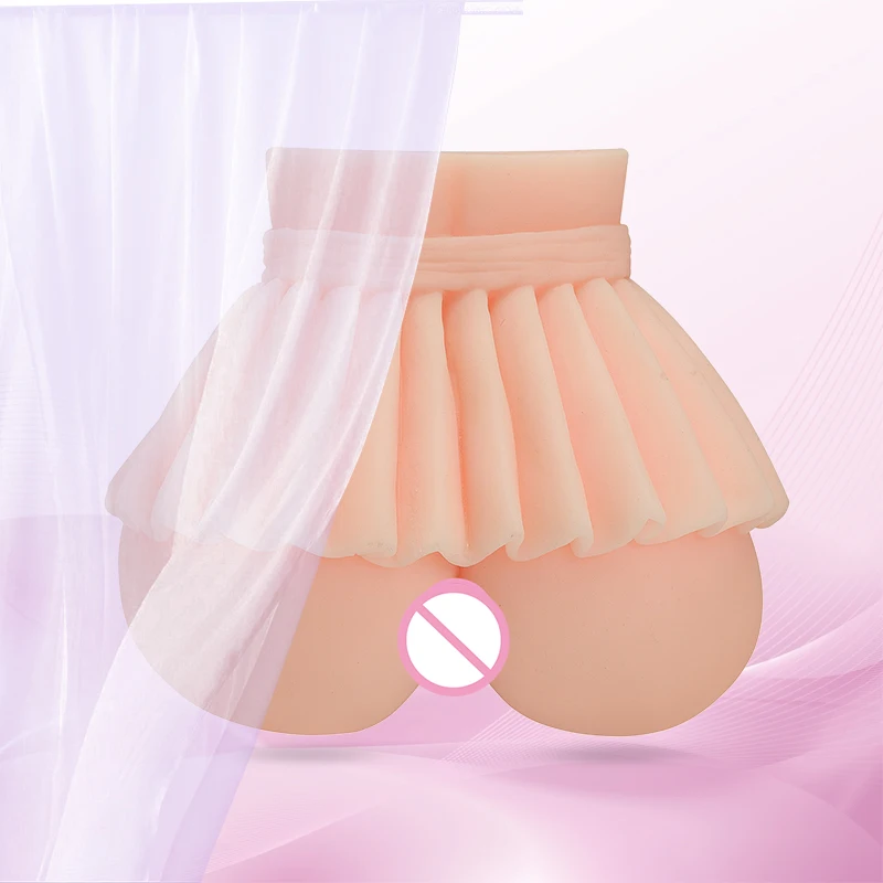 Силиконовая большая задница 3D искусственная вагина анус мягкая плотная киска