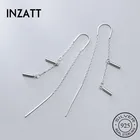 Женские серьги-подвески из серебра 925 пробы с кисточками