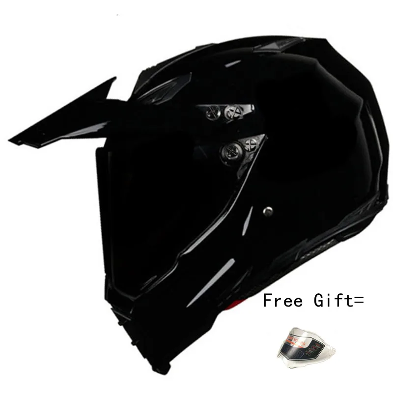 Come With One More Clear Lens D.o.t-certified Street Helmet-adult Size M  Motorcycle Moto Bike Helmets