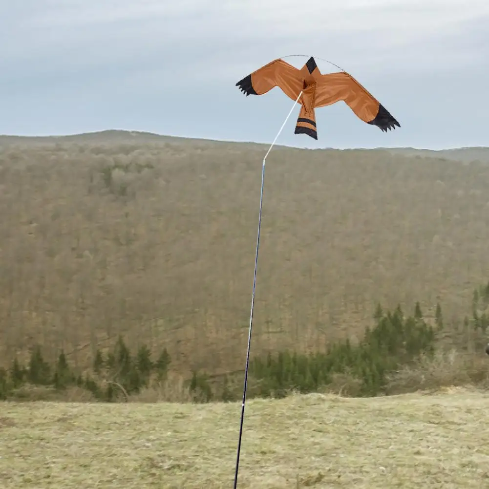 

Bird Repellent Eagle Kite Emulation Flying Drive Lightweight Easy To Assemble Bird Kite For Garden Yard Farm Protect Plants