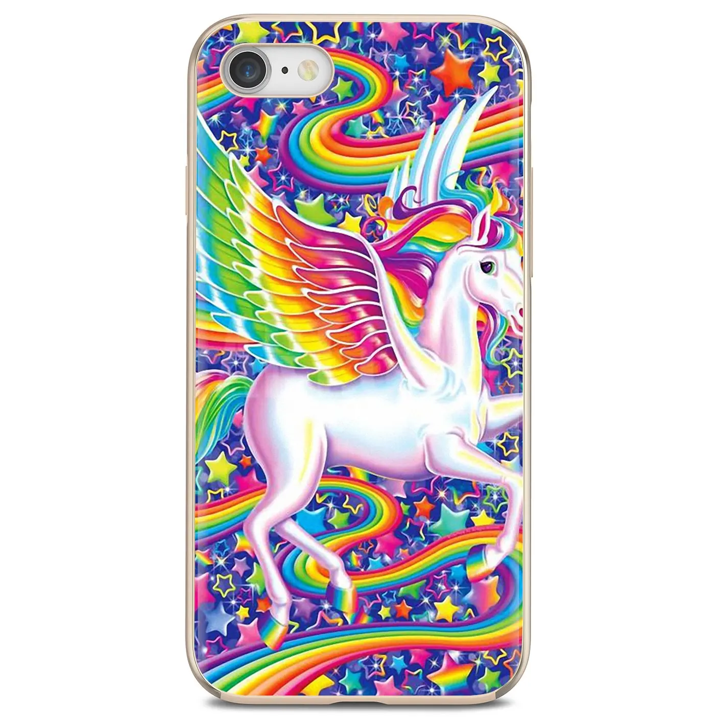 Силиконовый чехол для телефона Лиза Фрэнк тигр лошадь собака кот iPhone 11 Pro 4 4S 5 5S SE 5C