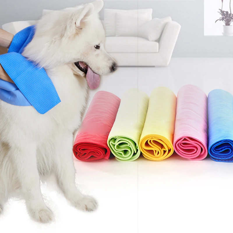

Pet Cleaning Towel Small Medium Large Dog Cat Water Absorbent Soft Drying Bath Towel Bath Products Cleaning Supplies