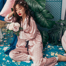 Pijamas Lisacmvpnel-conjunto de pijama con estampado para mujer...