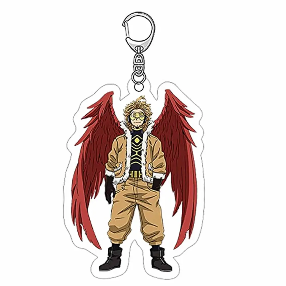 

CosNoble Hawks keychain Anime My Hero Academia Keyring Pendant Accessories