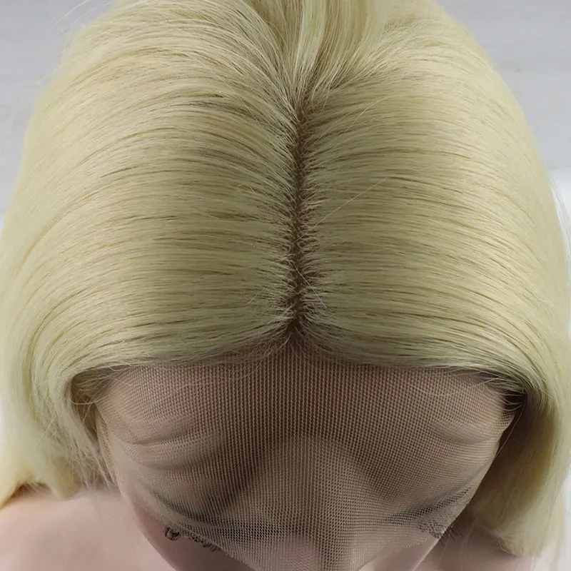 BM honey Blonde Yaki прямой 13*3 синтетический парик фронта шнурка термостойкие волокна волос средний пробор натуральный волос для женщин