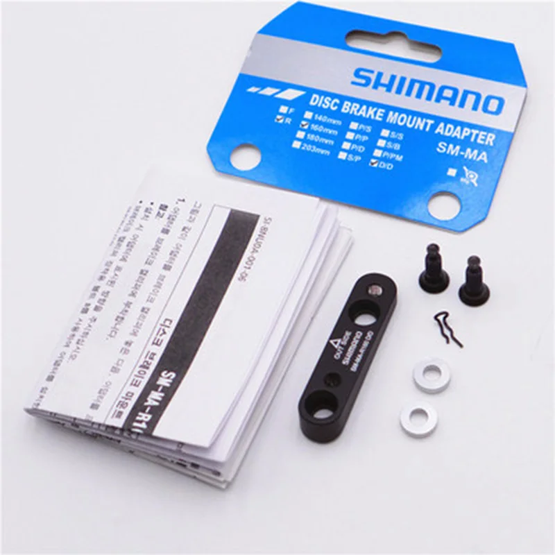 Плоская/Прямая подвеска shimano для дорожного крепления пластина плоских дисковых