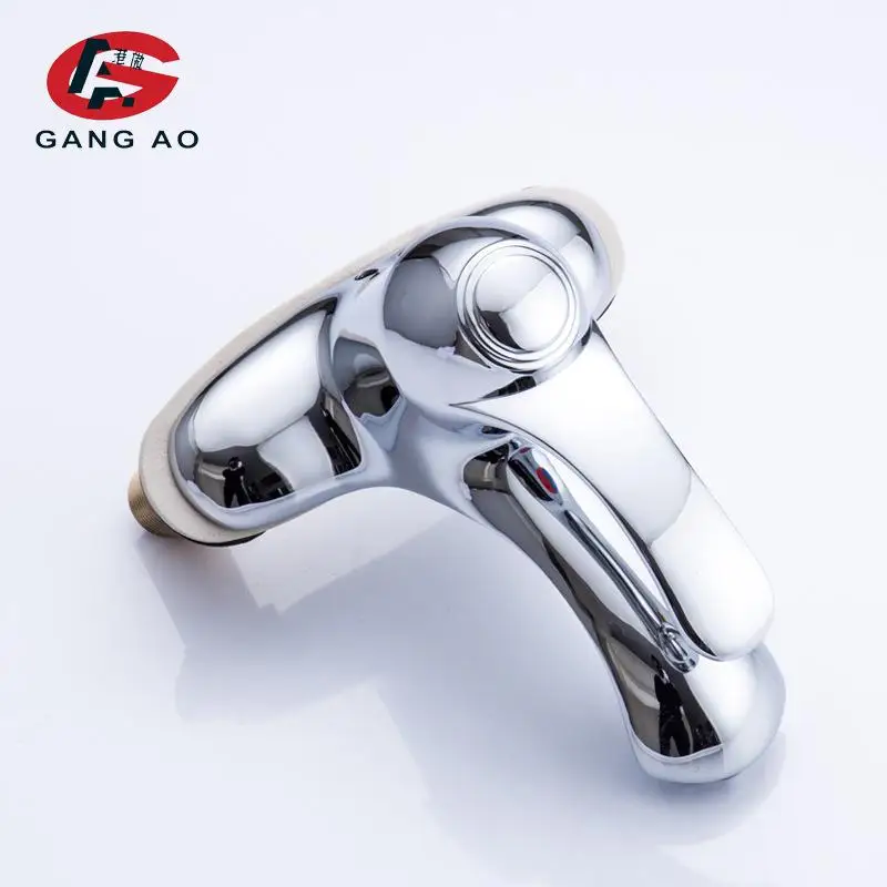 Античный латунный Смеситель для ванной и кухни смеситель раковины с одной ручкой