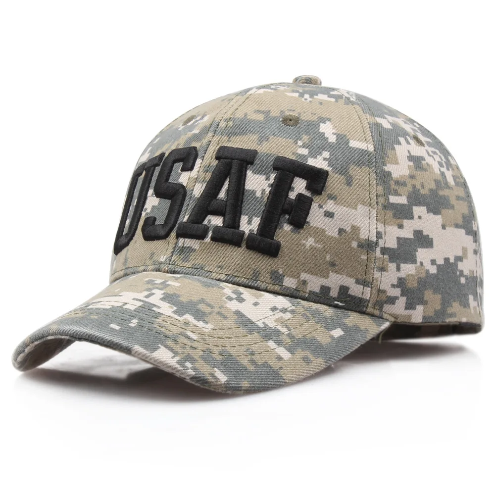 Новинка Мужская камуфляжная бейсболка армии США полицейская тактическая