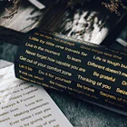 528 шт., наклейки из фольги с надписью на чувства