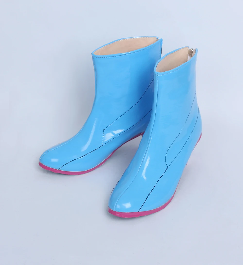 Покемон го белса команда Мистик лидер Косплей Ботинки изготовленные на заказ |