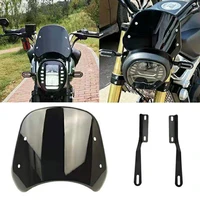 for loncin voge 300ac 500ac motorcycle retro style windshield apply voge 300 ac 500 ac