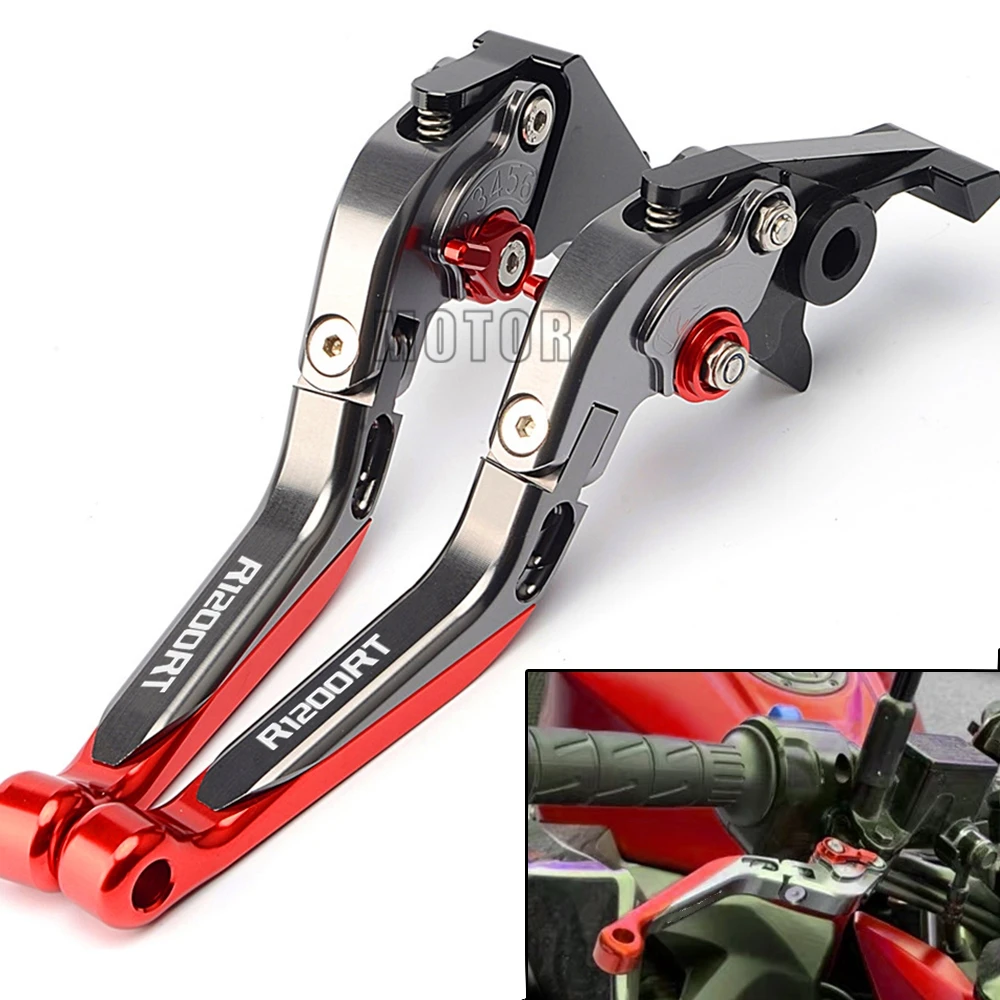 

For BMW R1200RT 2015-2018 Motorcycle CNC Adjustable Brake Clutch Levers e Handbar Grips R 1200 RT SE2014 2015 2016 2017 2018