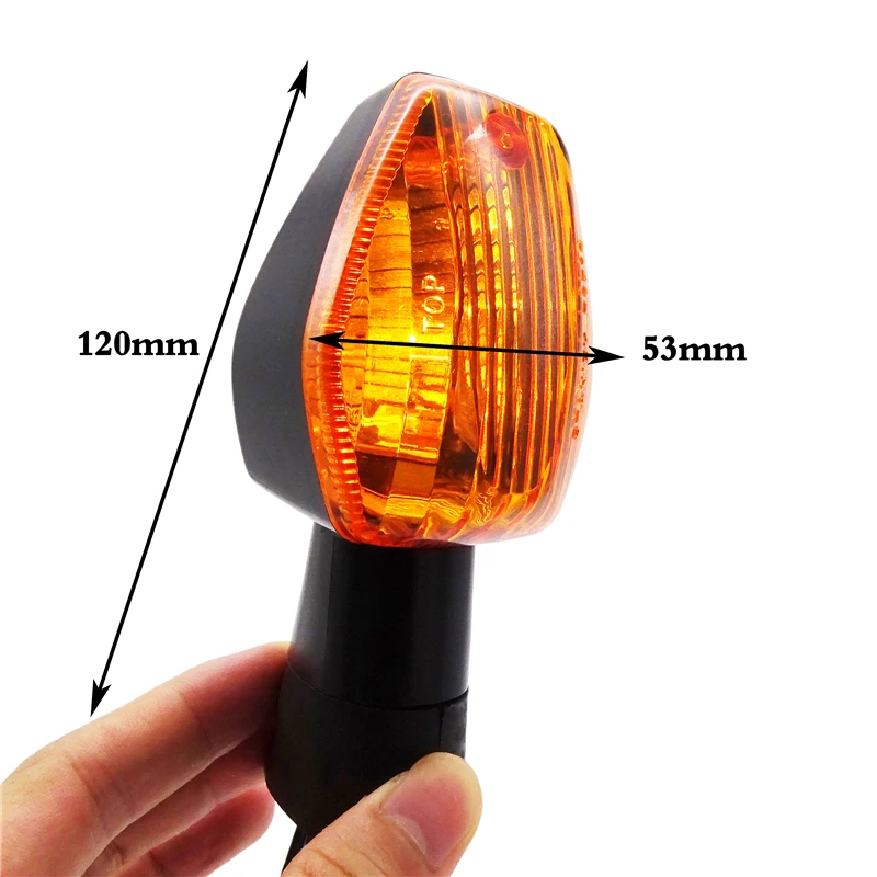 1 пара спереди/сзади мотоцикл поворота светильник мигалка Индикатор