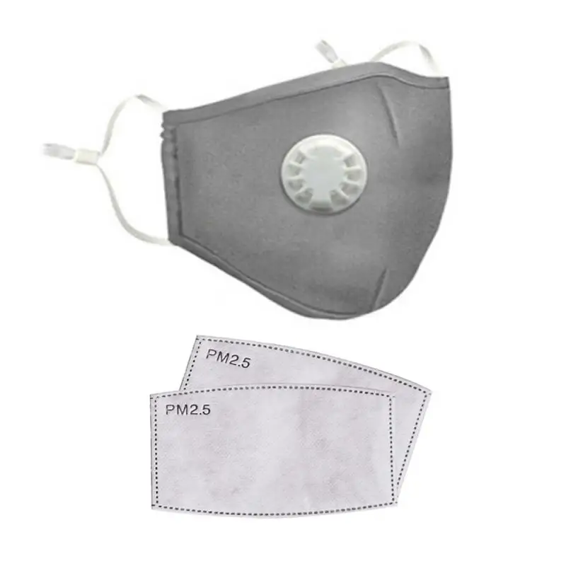 Новая Valved маска с активированным углем Pm2.5 пылезащитные маски 5 слоев фильтр