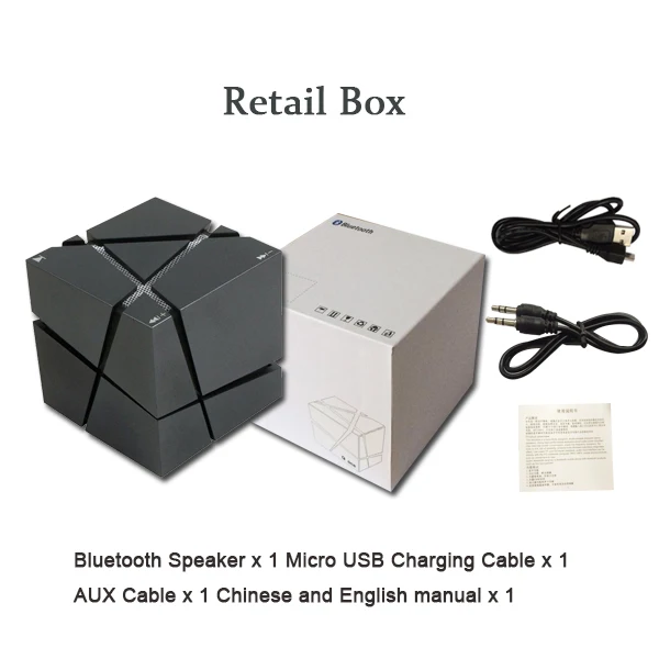 blackretail box Altavoz Bluetooth динамик Qone беспроводной портативный мини-динамик s светодиодный светильник TF fm-радио Caixa De Som стерео звуковая коробка mp3-плеер - Цвет: blackretail box