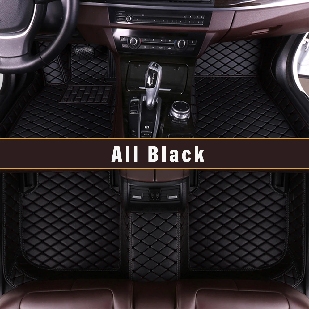 

Custom Car Floor Mats For Audi A6 C7 19CM 2012 2013 2014 2015 2016 2017 Carpets Leather Rugs Auto Interior Accessories