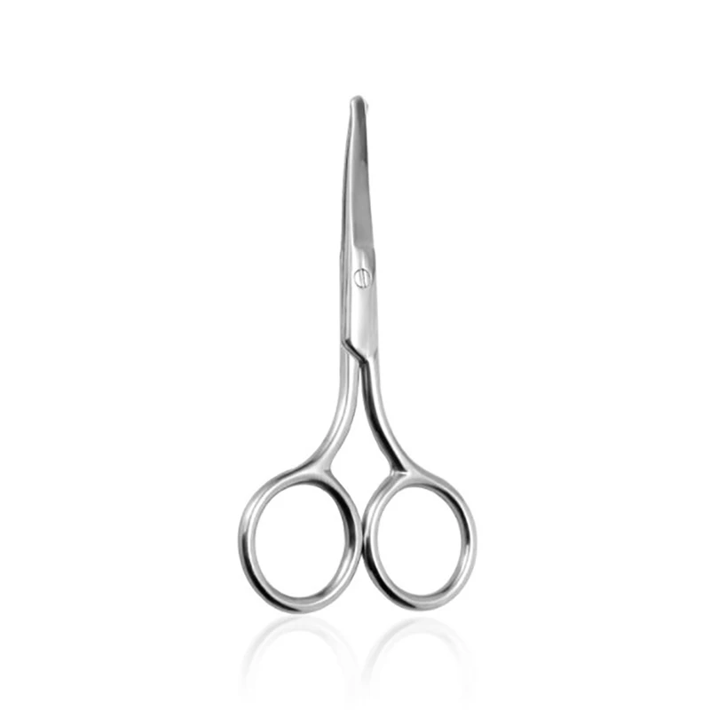 

Stainless Steel Eyebrow Nose Hair Cut Manicure Facial Makeup Scissors Safety