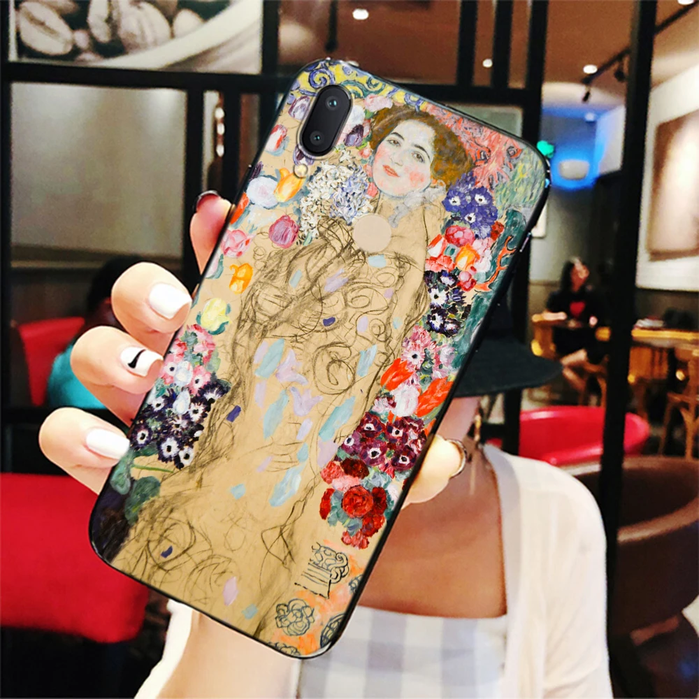 Мягкий ТПУ чехол Z116 Kiss by Gustav Klim Golden Tears для Xiaomi Redmi 6 Pro 6A 7 7A 8 8A 9 9A 9C S2 силиконовый |
