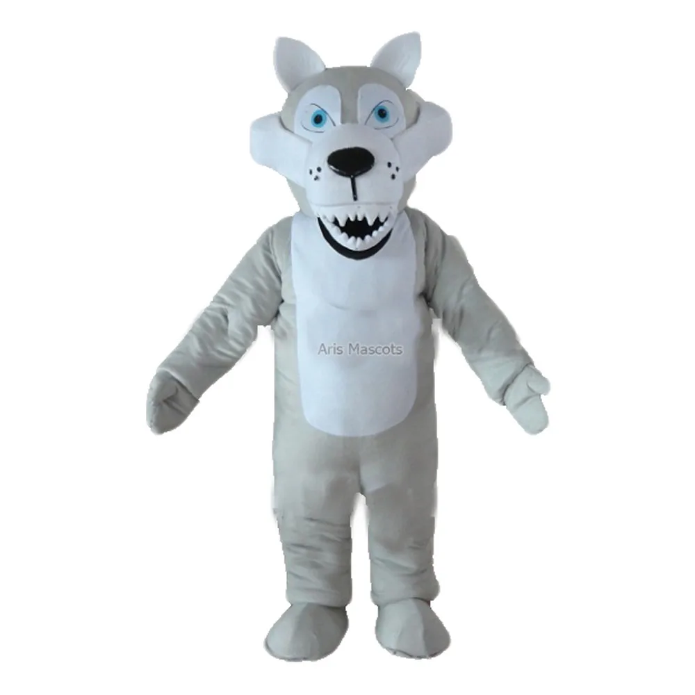 Бесплатная доставка костюм талисмана волка для мероприятий вечерние забавные