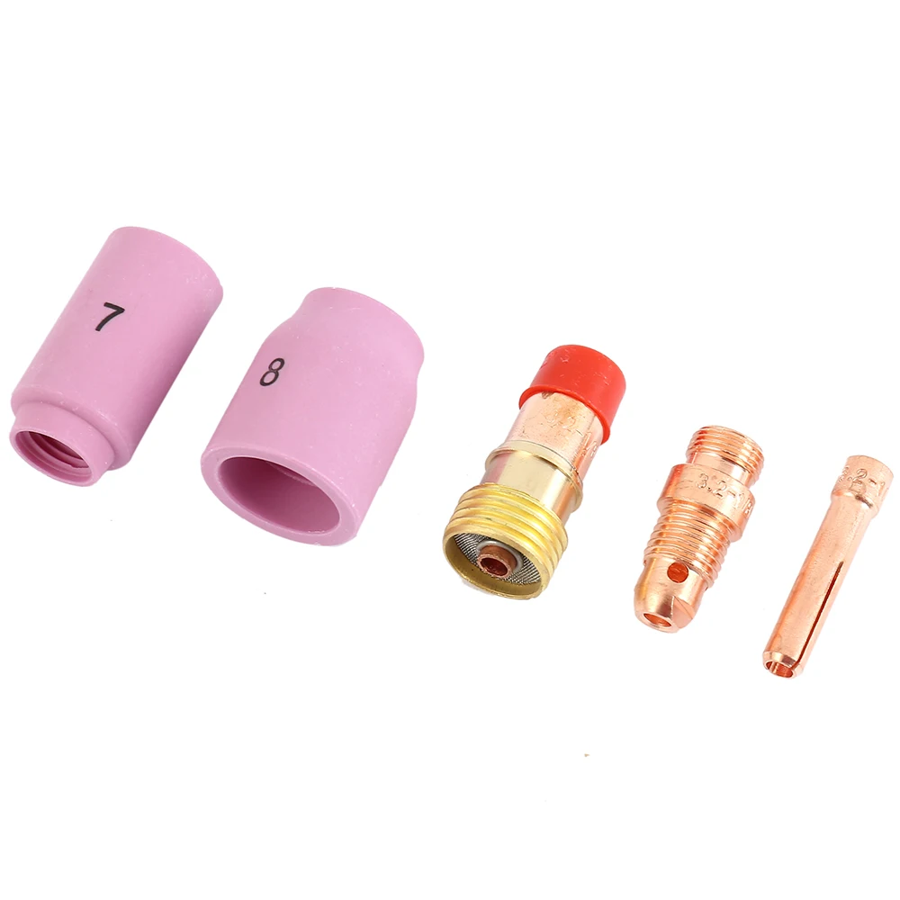 Прочный сварочный фонарь TIG 49 шт./компл. набор газовых линз стеклянная чашка Pyrex