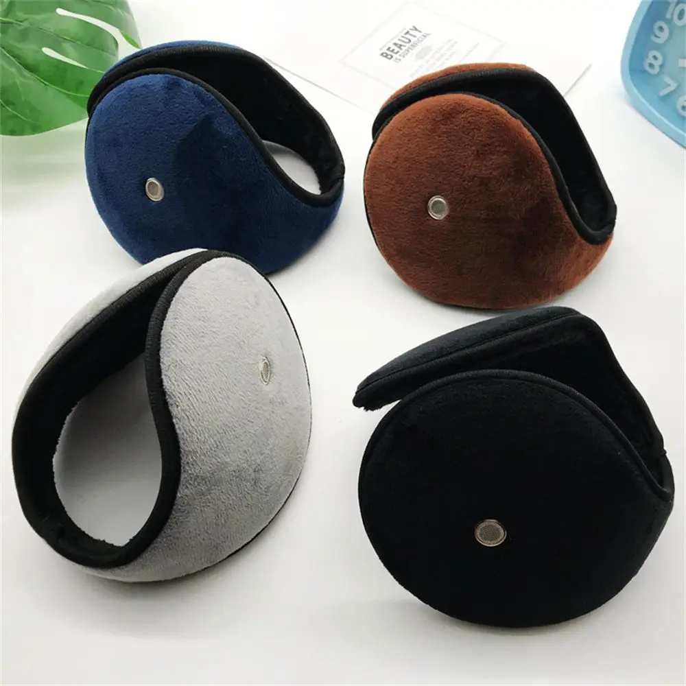 

Unisex Soft Winter Warmer Mens Plush Earmuffs Ear Muffs With Loudspeaker Hole