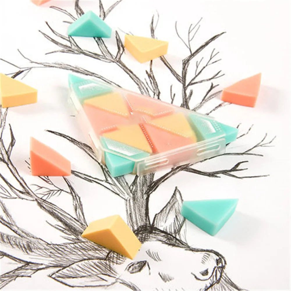 Новинка модный треугольный ластик милые канцелярские принадлежности для